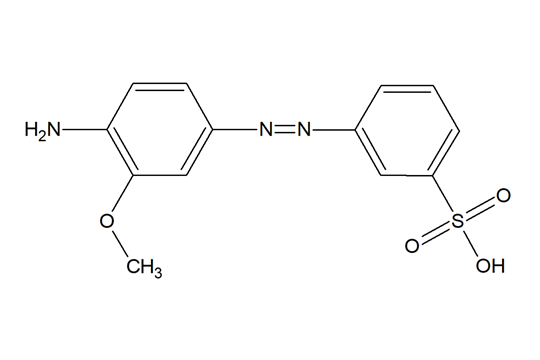 3(4アミノ3メトキシフェニル)ジアゼニルベンゼンスルホン酸India Fine Chemicals