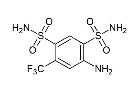 4アミノ6(トリフルオロメチル)ベンゼン1,3ジスルホンアミドIndia Fine Chemicals